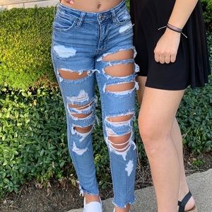 American Eagle Ripped Jeans